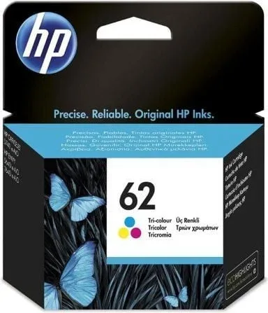 Cartucho de Tinta Original HP nº62/ Tricolor