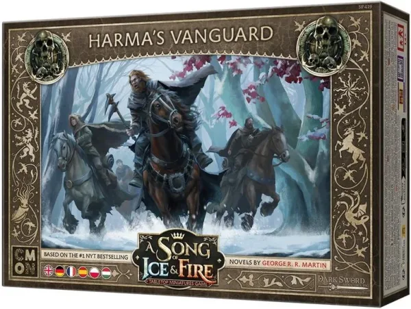 Juego de mesa cancion de hielo y fuego la vanguardia de harma edad recomendada 14 años