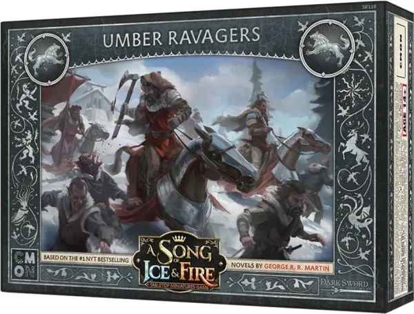 Juego de mesa cancion de hielo y fuego salteadores umber