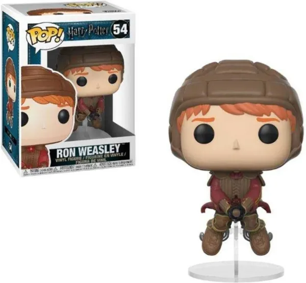 Funko pop harry potter ron weasley en escoba 26721