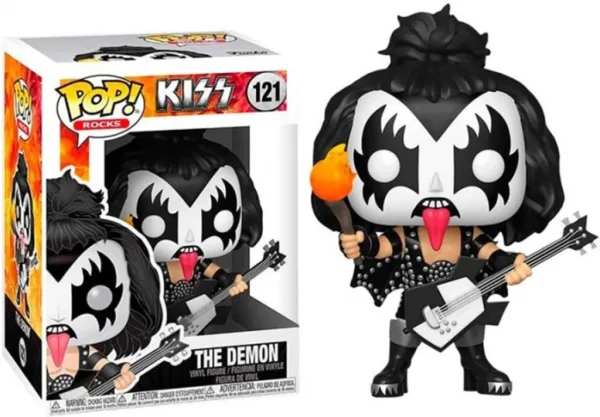 Funko pop estrellas del rock the kiss the demon 28505