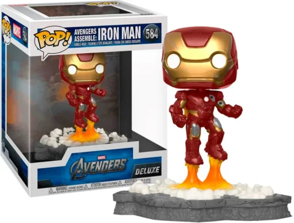 Funko pop deluxe marvel los vengadores iron man assemble 45610