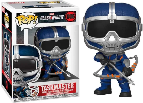 Funko pop marvel viuda negra taskmaster con arco 46685