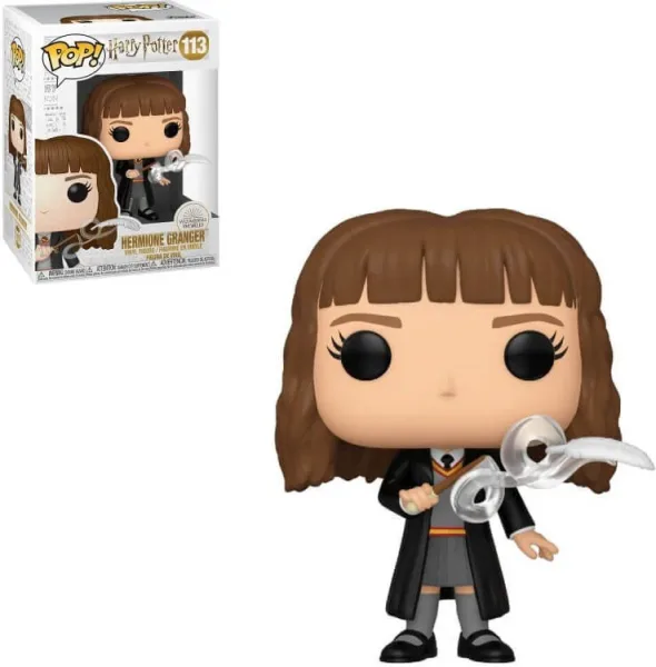 Funko pop harry potter hermione con una pluma