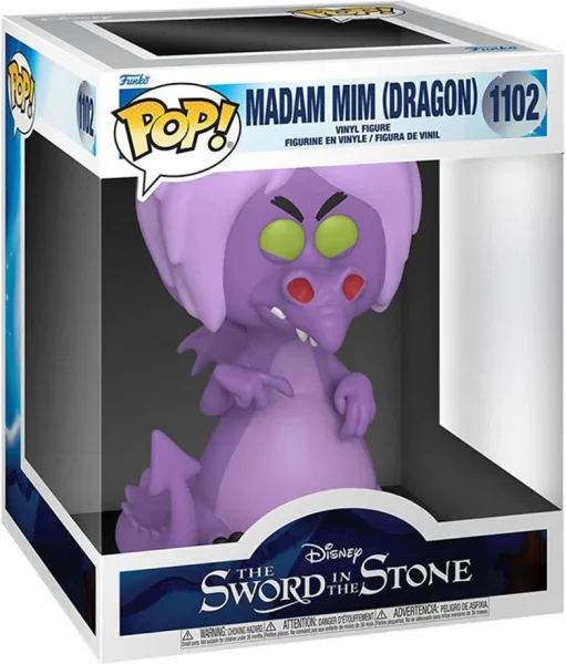 Funko pop disney : the sword in the stone madam mim (dragon) con opcion aleatoria chase