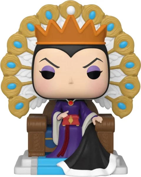 Funko pop deluxe disney villanos reina malvada en el trono 50270