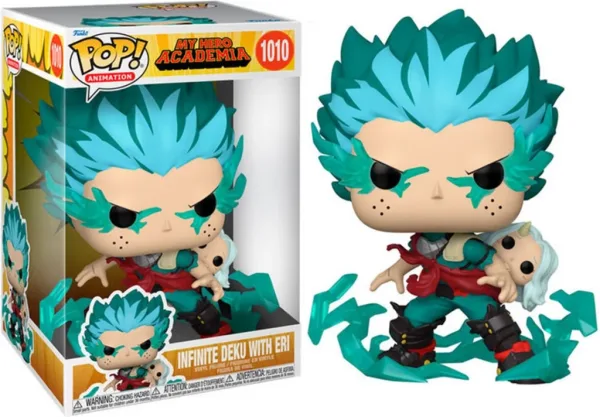 Funko pop my hero academia infinite deku with eri 51901