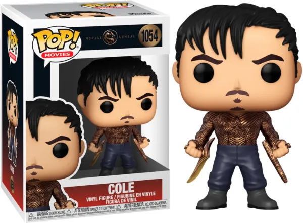 Funko pop mortal kombat cole young efecto metalico 53850