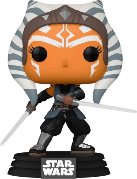 Funko pop star wars the mandalorian ahsoka con sables 54527