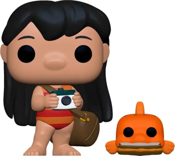 Funko pop disney lilo & stitch lilo con pez & sandwich 55621