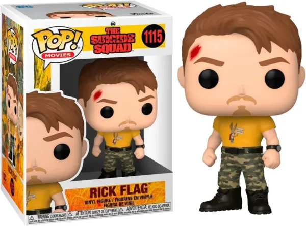 Funko pop DC comics escuadron suicida rick flag 56020