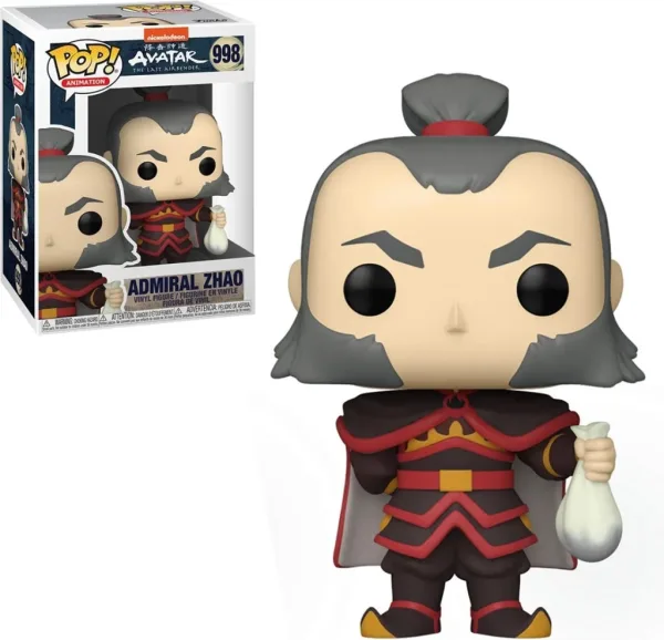 Funko pop animacion avatar the last airbender la leyenda de aang admiral zhao 56023