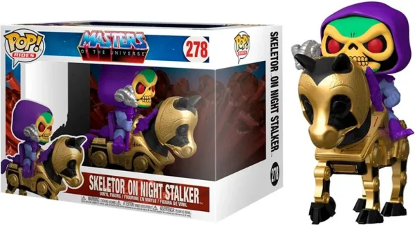 Funko pop rides animacion masters of the universe skeletor montado en night stalker 56201