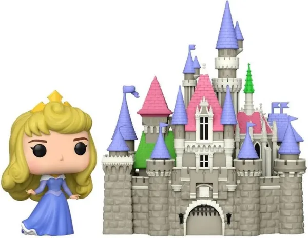 Funko pop town disney ultimate princess princesa aurora con castillo 56353