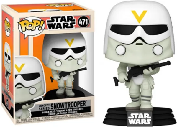 Funko pop star wars concept snowtrooper version alternativa 56768