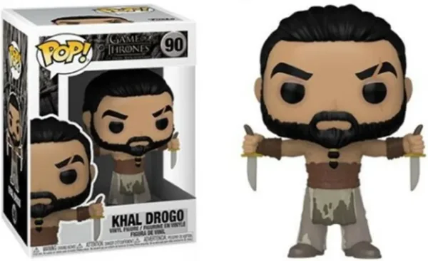 Funko pop juego de tronos khal drogo con dagas 56795