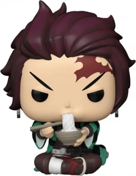 Funko pop kimetsu no yaiba demon slayer tanjiro con noodles
