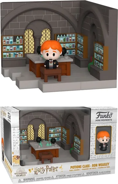 Mini moments funko harry potter aniversario ron weasley con opcion chase 57365