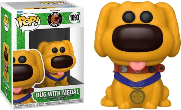 Funko pop disney up dug days dug heroe 57385