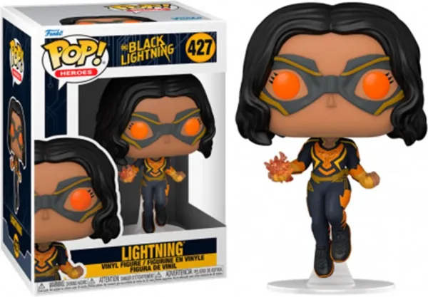 Funko pop DC comics black lightning lightning 57590