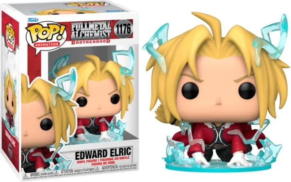 Funko pop animacion fullmetal alchemist brotherhood edward con energia 57737