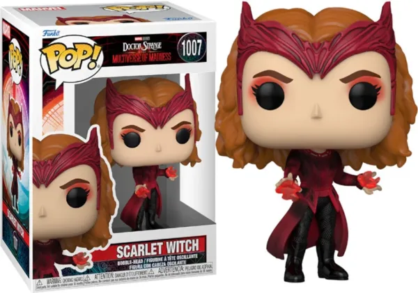 Funko pop doctor strange multiverso de la locura scarlet witch bruja escarlata 60923