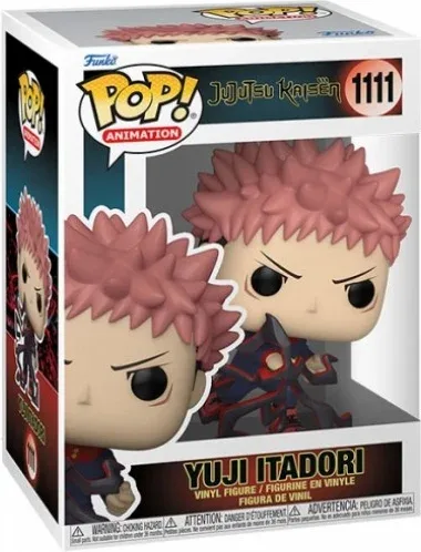 Funko pop jujutsu kaisen yuji itadori 61358