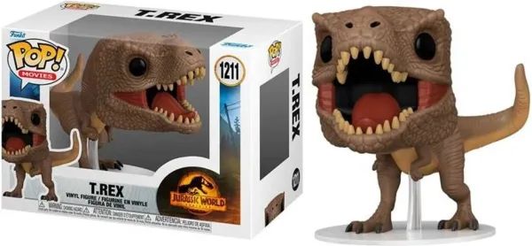 Funko pop cine jurassic park jurassic world 3 t - rex 62222