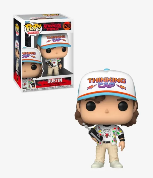 Funko pop series tv stranger things s4 dustin 62394