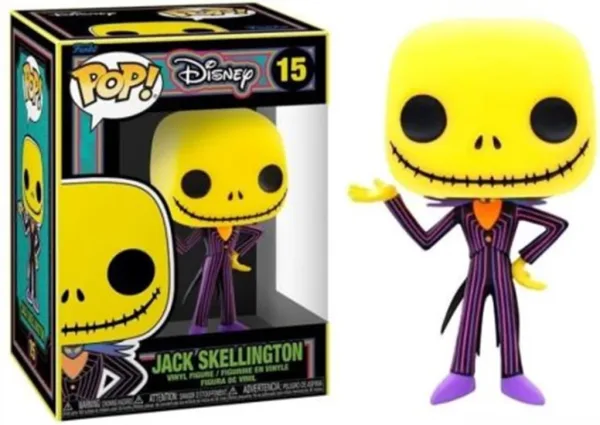 Funko pop disney pesadilla antes de navidad jack blacklight 63960