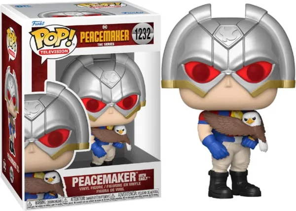 Funko pop DC comics peacemaker peacemaker con halcon 64181