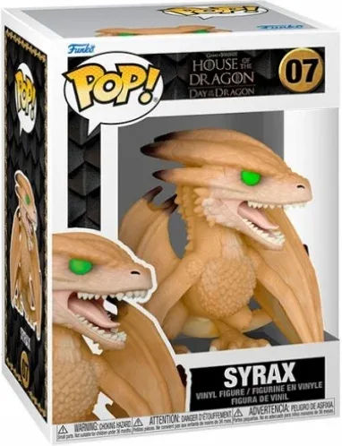 Funko pop la casa del dragon syrax 65605