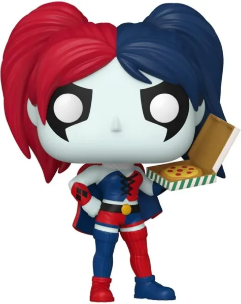 Funko pop heroes DC harley quinn con pizza 65615
