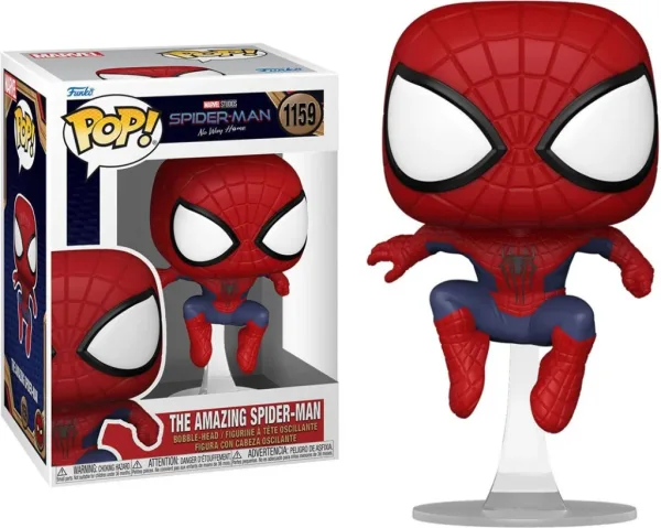 Funko pop marvel spiderman no way home the amazing spider - man 67608