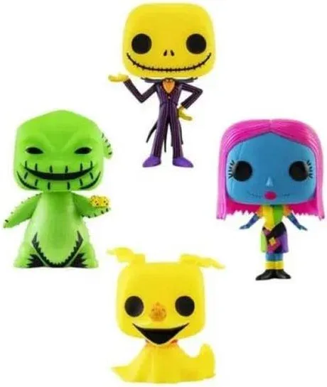 Funko pop disney pesadilla antes de navidad pack de 4