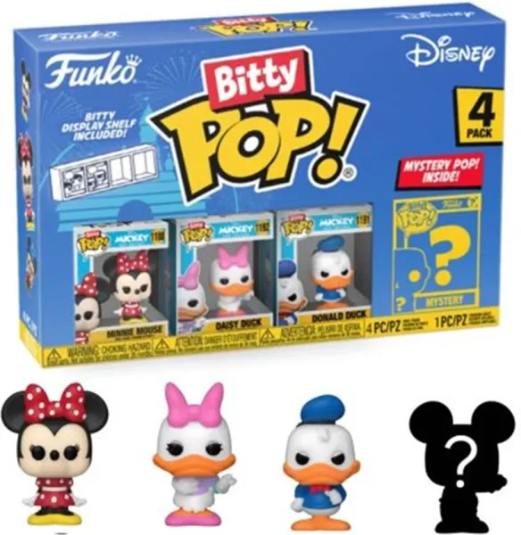 Bitty pop funko disney minnie 4pk