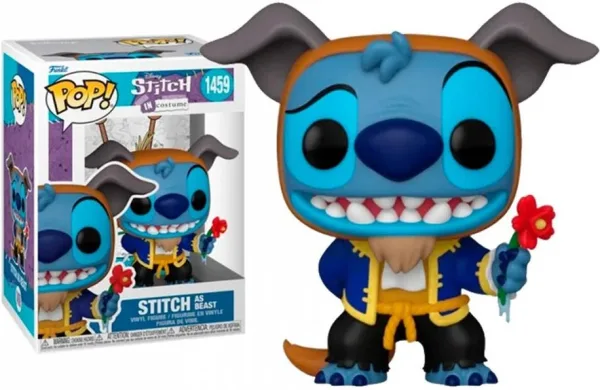 Funko pop disney stitch disfraz la bella y la bestia bestia 75162