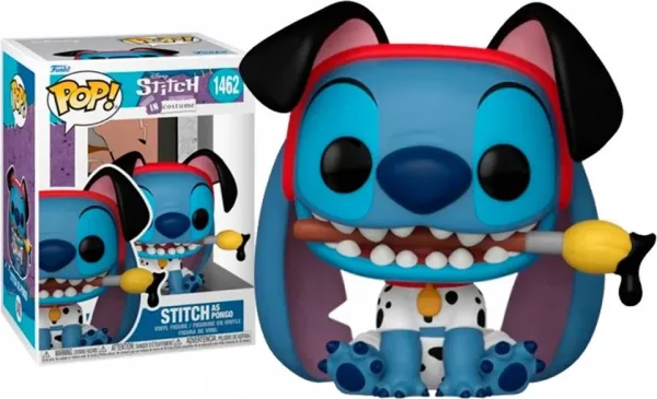 Funko pop disney stitch disfrazado 101 dalmatas pongo 75165