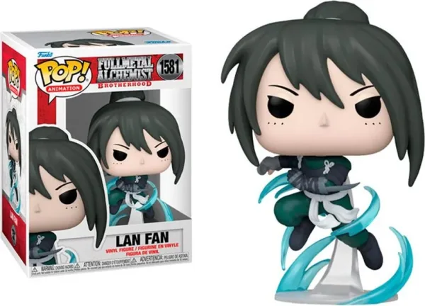 Funko pop fullmetal alchemist brotherhood lan fan (ninja) 75619