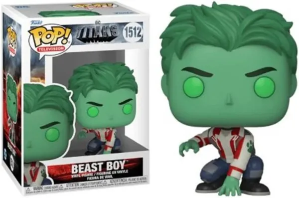 Funko pop DC comics series tv titans s1 beast boy 75874