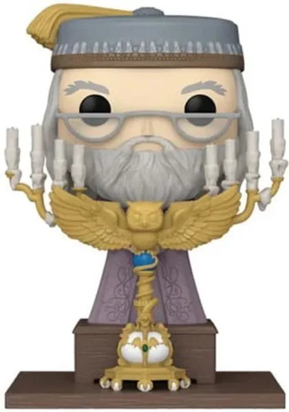 Funko pop harry potter deluxe dumbledore con podio 76002