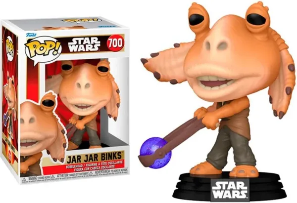 Funko pop star wars the phantom menace jar jar binks con booma balls 76017