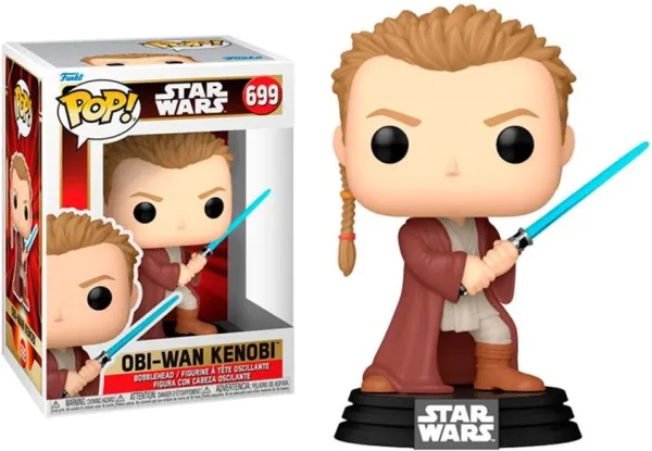 Funko pop star wars the phantom menace obi wan joven 76018