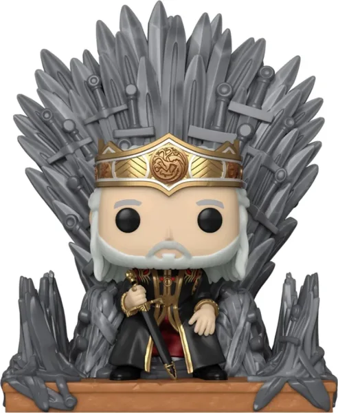 Funko pop casa del dragon viserys en el trono de hierro 76470