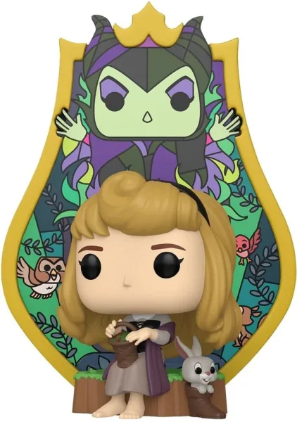 Funko pop deluxe disney sleeping beauty aurora (glass)