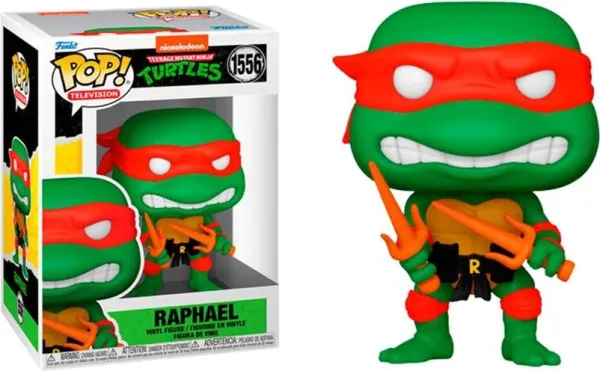 Funko pop tortugas ninja mutantes raphael 78051