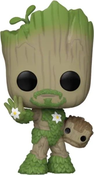 Funko pop marvel: we are groot groot como ironman 79516