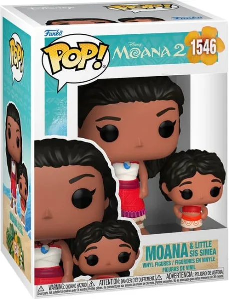 Funko pop moana 2 -  moana & little sis simea