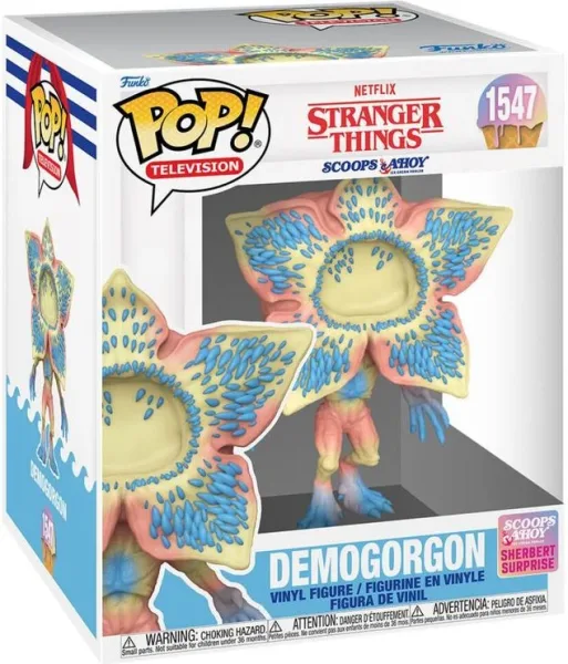 Funko pop super: stranger things demogorgon scoops ahoy