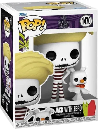 Funko pop disney pesadilla antes de navidad jack y zero